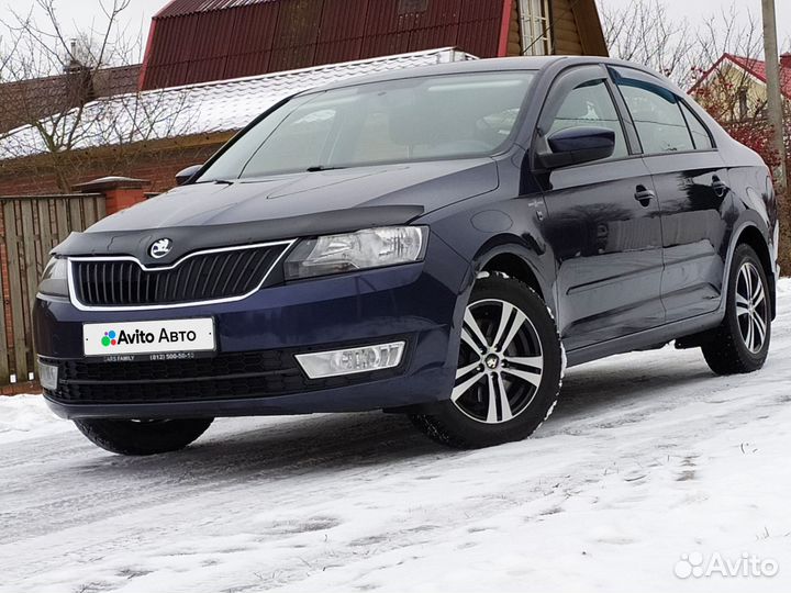 Skoda Rapid 1.6 AT, 2016, 72 100 км