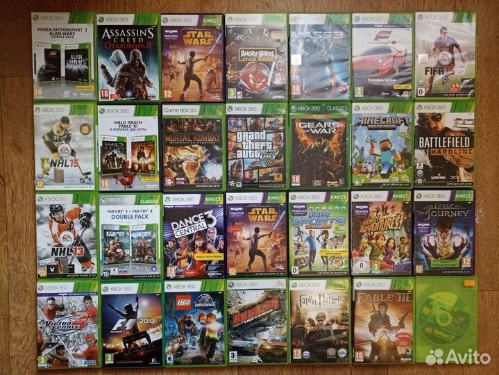 Лицензионные диски Xbox 360