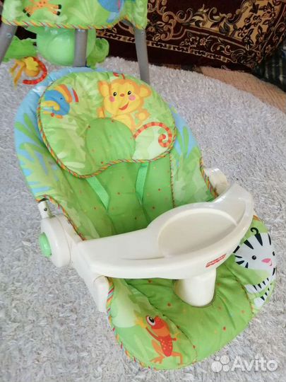Детские качели Fisher price 