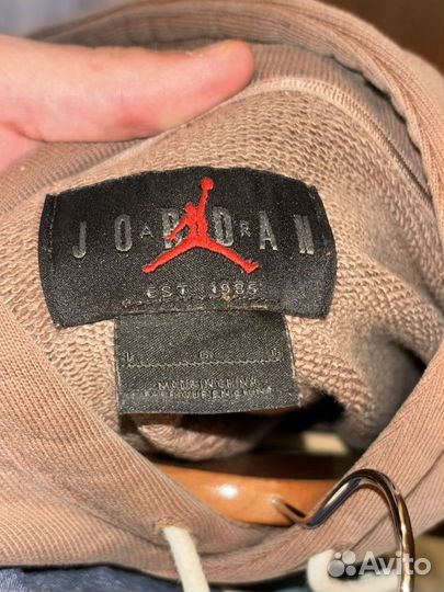 Толстовка nike air jordan x travis scott