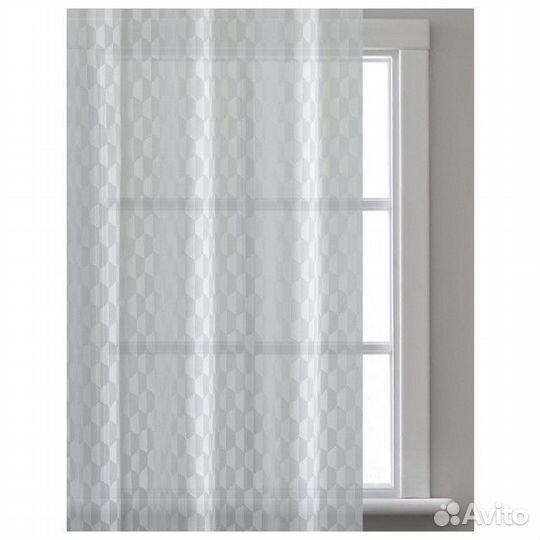 Штора тюлевая на шт.ленте pikamo шифон деворе 300x