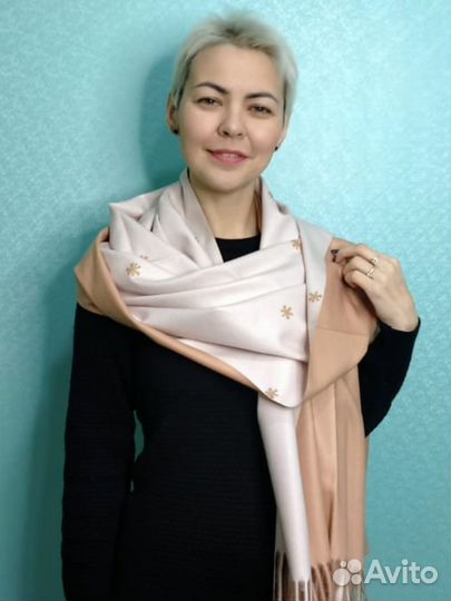 Шарфы платки палантины