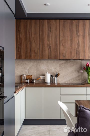 Кухня на заказ с буфетом под заказ