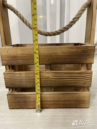 Ящик деревянный подарочный