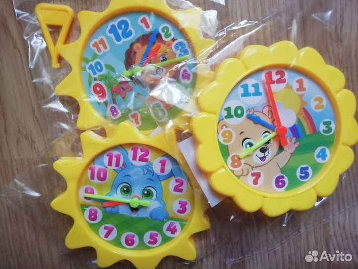 Обучающие часики «Изучаем время»в подарок к заказу