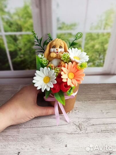 Букет из мыла