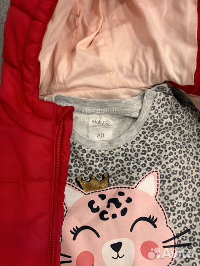 Костюм и жилетка для девочки