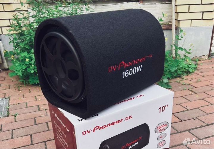 Новый активный сабвуфер Pioneer10(дюймов)