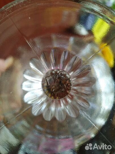 Ваза для фруктов на ножке СССР