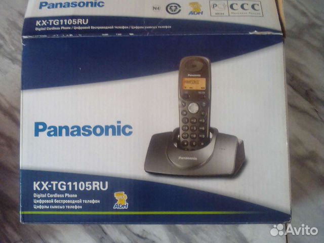 Panasonic и texet -телефоны безпроводные