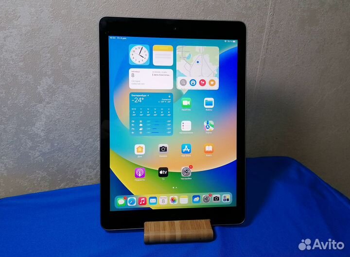 iPad 5 Wi-Fi 32 Гб Идеальный iOS 16.7.7