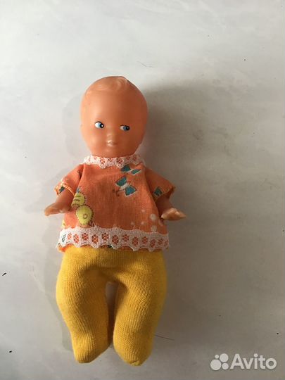 Куклы ГДР СССР. Пупс Бигги, маленькая кукла пупсик