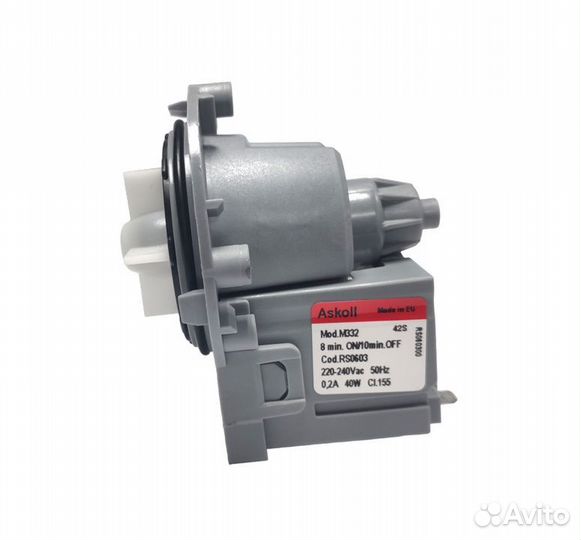 Насос Askoll 40w (ALL алюминий-M332) 296003 M231