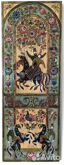 Сувенирные доски в стиле Городецкой росписи