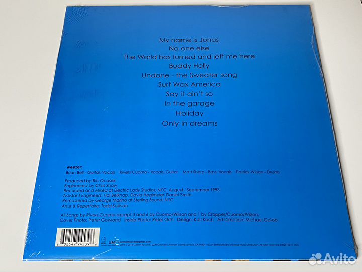 Weezer - Weezer / Blue Album (Made in US)