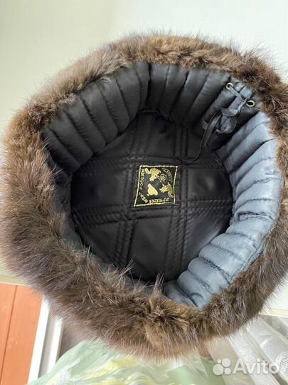 Шапка ондатровая