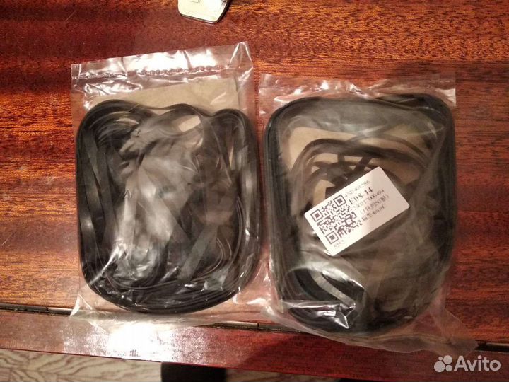 Пассики ленточные для аппаратуры резина огонь