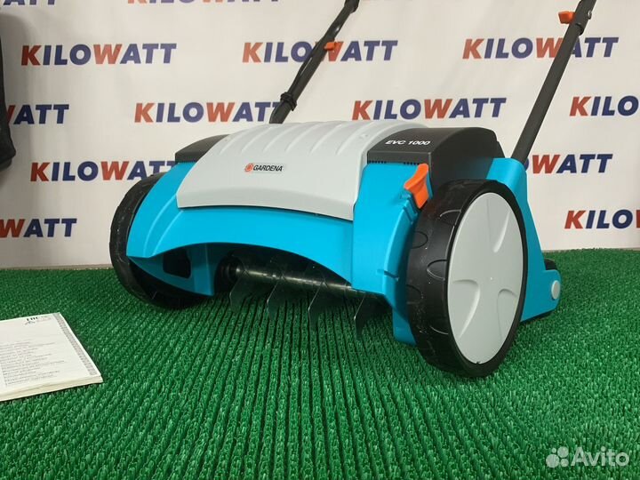 Аэратор скарификатор gardena evc 1000