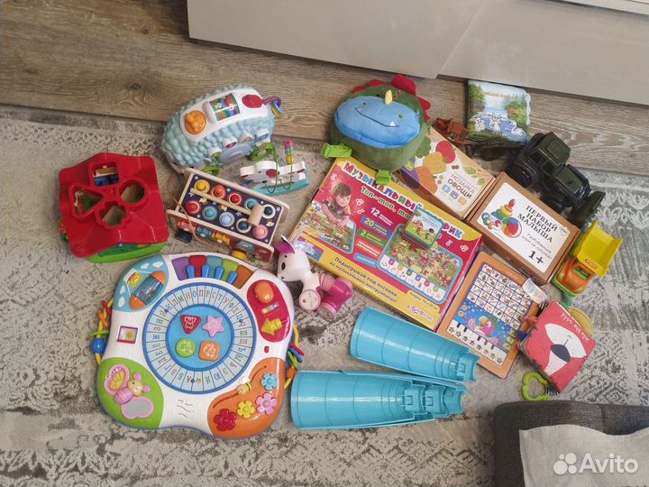 Игрушки музыкальные деревянные пакетом