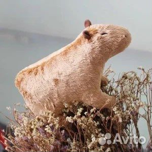 Капибара игрушка мягкая