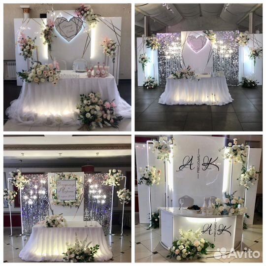 Оформление свадеб