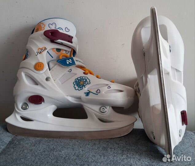 Коньки раздвижные 30/33