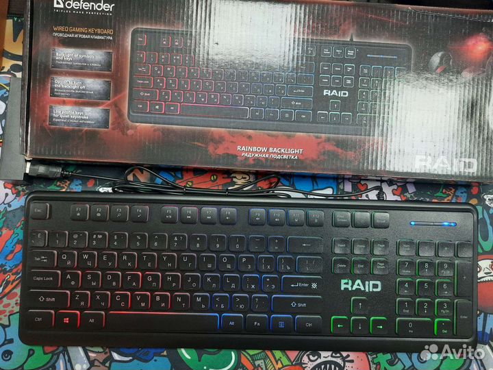Клавиатура Smartbuy 305U и Defender 778DL