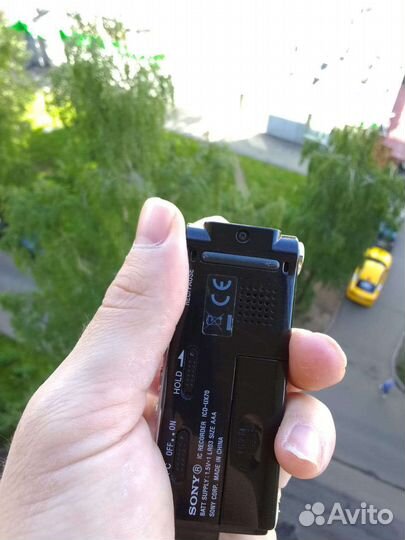 Мини диктофон sony