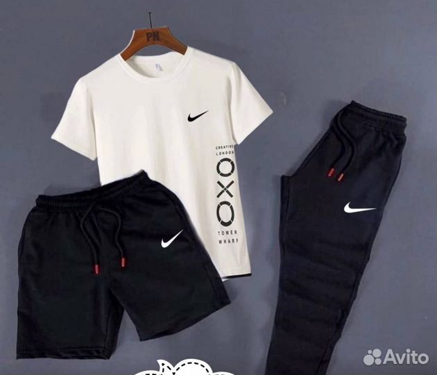 Летний спортивный костюм тройка Nike