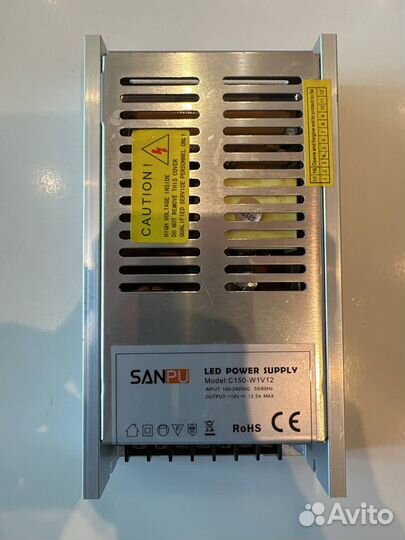 Блок питания C150-W1V12 12V 12.5A 150W