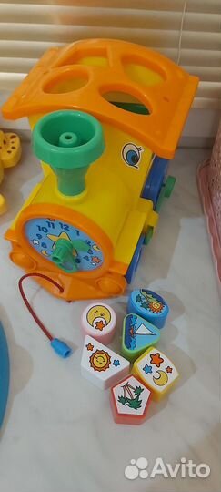 Развивающие игрушки для малышей пакетом