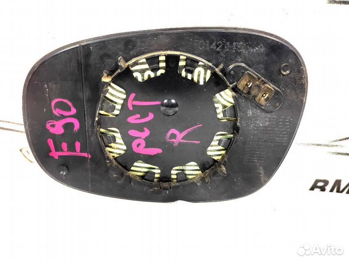 Зеркальный элемент правый рест. BMW E90