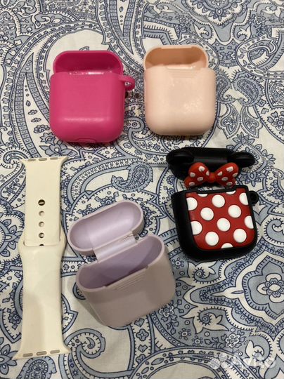 Чехол на airpods 1 и ремешок
