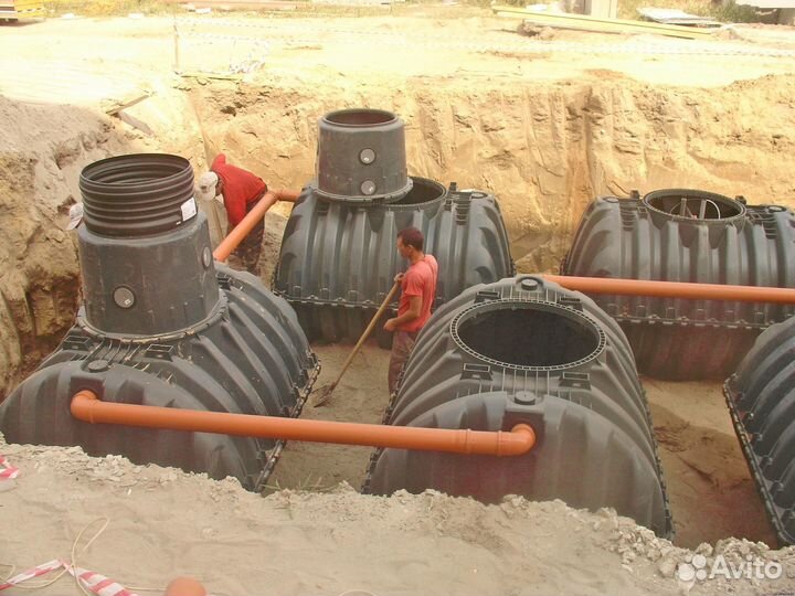 Септик Евробион 8 выгребной