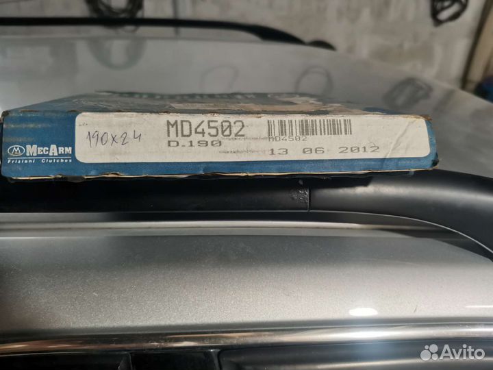 Диск сцепления MD4502 190 24.volkswagen.seat