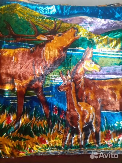 Ковёр новый плюшевый,времён ссср.Винтаж