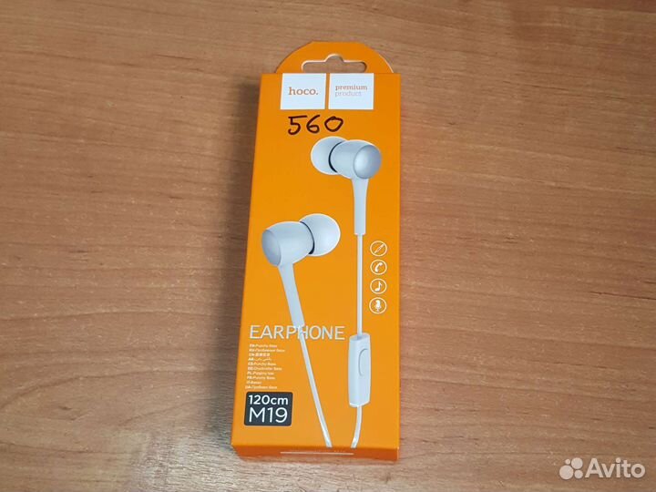 Наушники hoco M19 белые