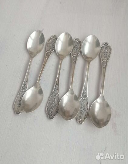 Чайные ложки мельхиоровые