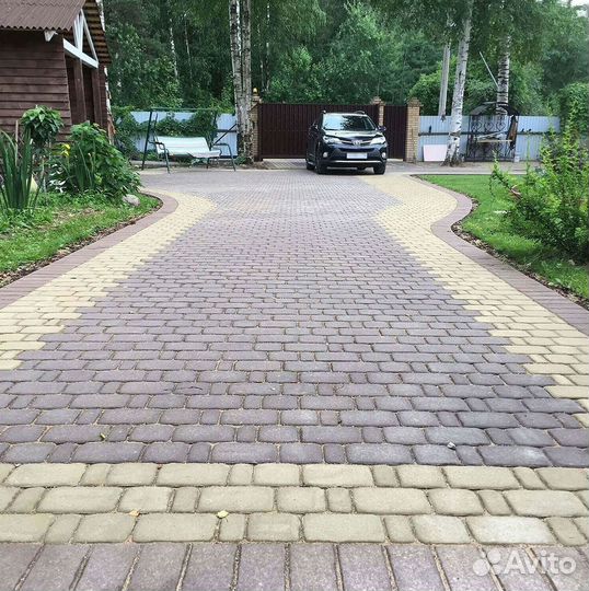 Тротуарная плитка старый город