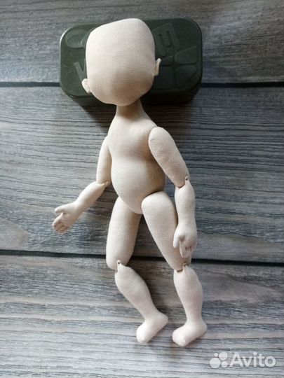 Заготовка (тело) текстильной куклы-мальчика