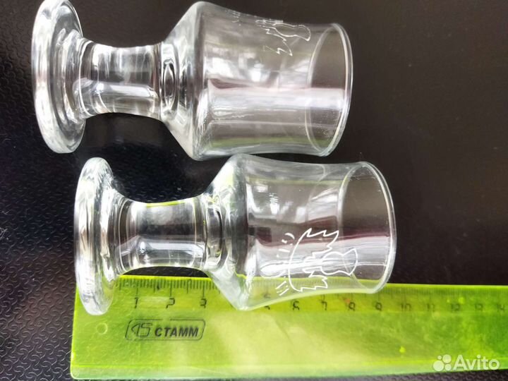 Рюмки стопки из Норвегии и Германии