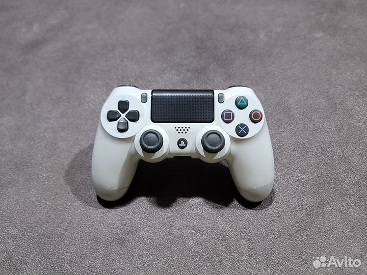 Оригинальный геймпад DualShock 4 v2 White для PS4
