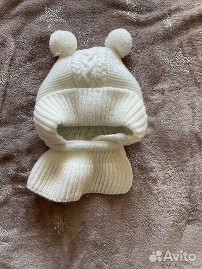 Шапка шлем зимняя