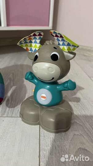 Игрушки Fisher Price Линкималс Панда, Ленивец,Лось