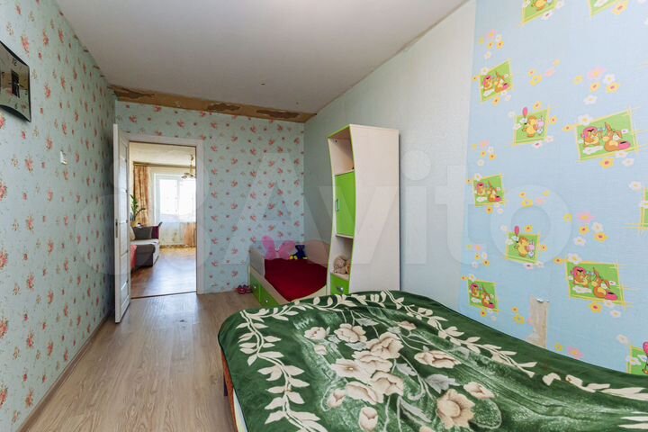 3-к. квартира, 60 м², 9/9 эт.