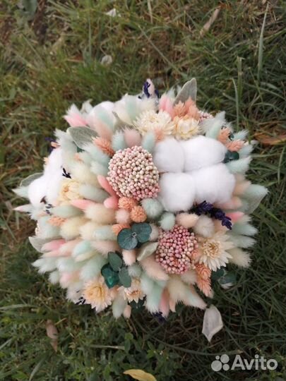 Букет из стабилизированных цветов