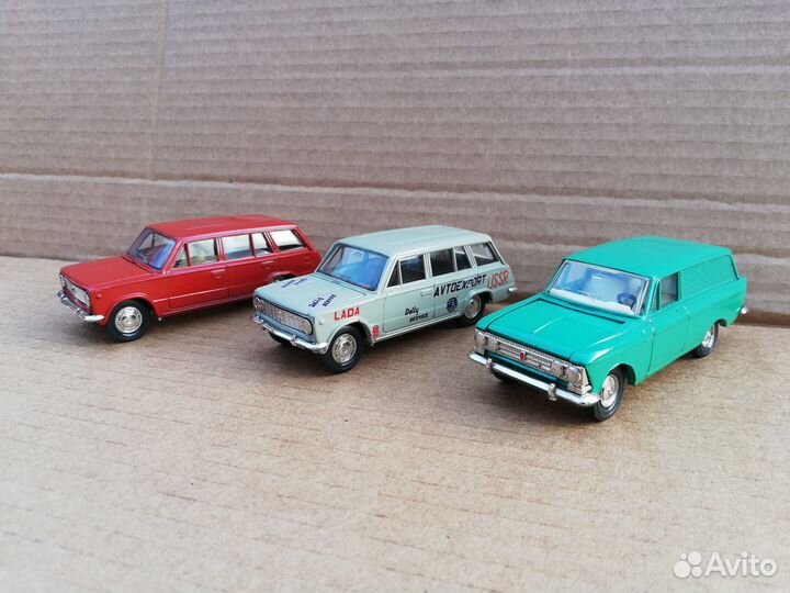 Модели авто СССР 1:43 ваз 2102