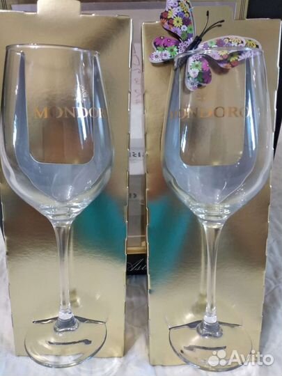 Фужеры бокалы Mondoro 2 шт