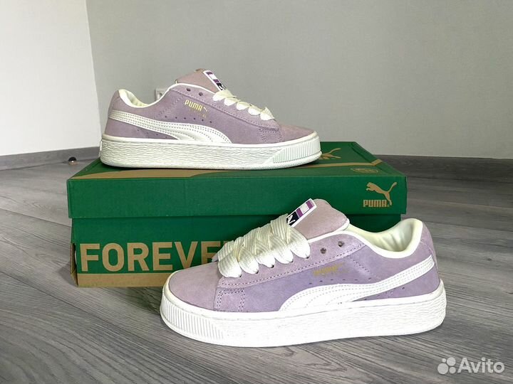 Puma Suede XL розовые