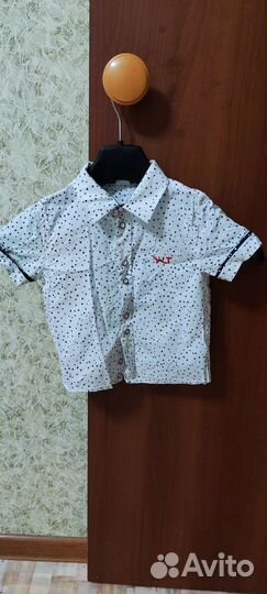 Рубашка на мальчика 92